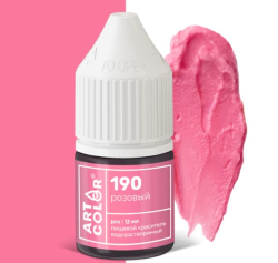 Изображение Краситель розовый Art Color PRO, 12 мл